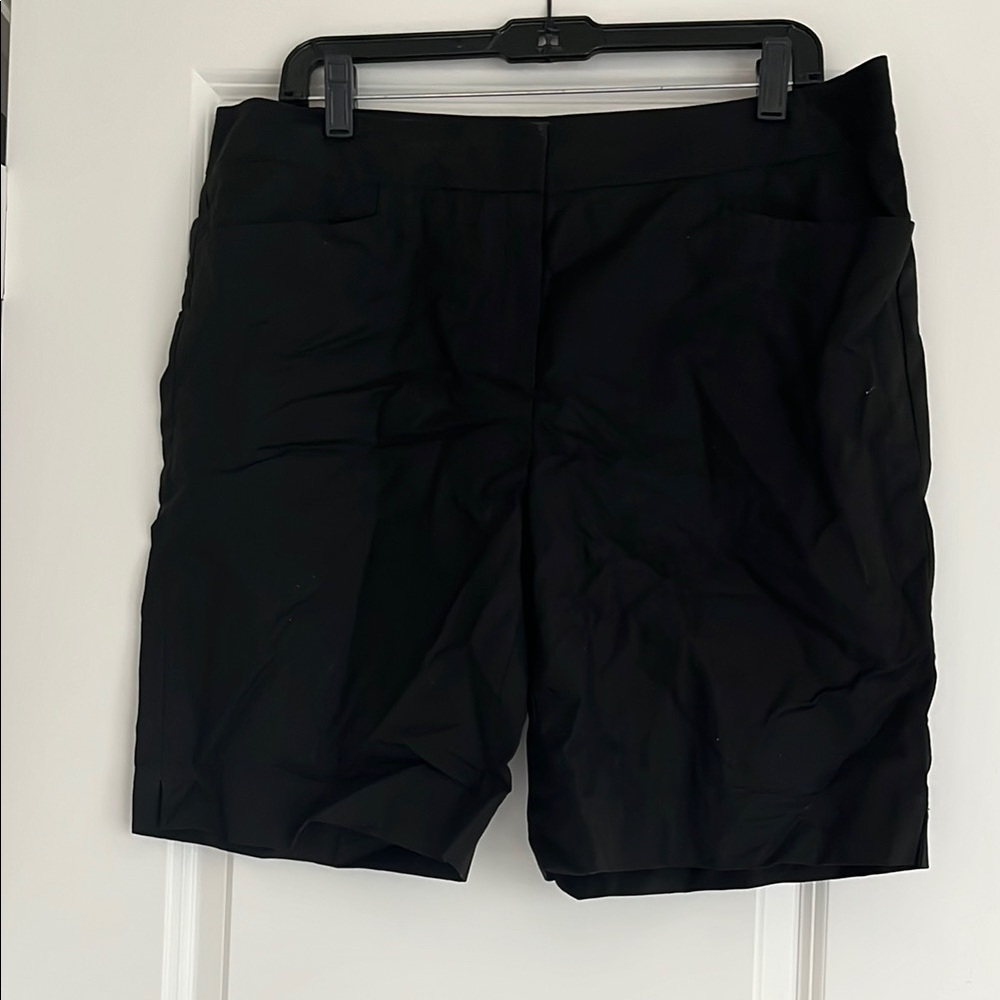 Lafayette 148 New York Classic Black Shorts
